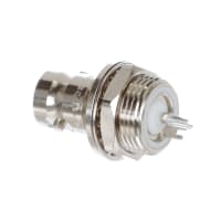 Kings Electronics Co., Inc. Connector BNC 50 Ohms Coaxial BNC Silver Brass Beryllium Copper Teflon