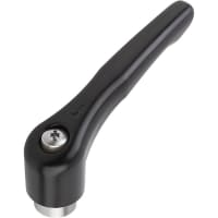 KIPP Adjustable Ratchet Handle, Base Diam 18.5 mm, Handle Lng 74.5 mm, K0123 Series