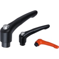 KIPP Adjustable Handle with Protective Cap, Base Diam 18.5 mm, K0122 Series