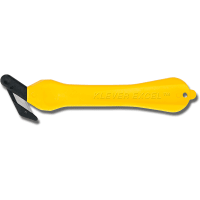 Klever Innovations Klever Excel Yellow, Wide opening Recessed blade box cutter