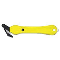 Klever Innovations Klever Xchange Plus Yellow, Wide (30) head, Recessed Blade box cutter