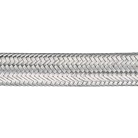 Kopex by ABB Anti-Static Nylon Conduit Stainless Steel Overbraid, 20mm, 23.6MM OD, 10 Meters