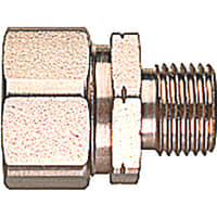 Kopex by ABB Liquid Tight Fitting, Straight Male Thread, 50mm, M50, IP66, IP67, SS AISI 316L