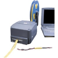 Kroy, Inc. Label Printer, 1MB Flash, 2MB Dram, 300dpi, Cutter, With Universal Power Supply