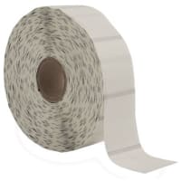 Kroy, Inc. Label, Self-Laminating;White; 1."H by 1.25"W; 1000 cnt roll; for K4350 printer