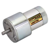 AMETEK Pittman Gearmotor, 12VDC, 4rpm no load, 5.6oz/in tor const, .1/1.44A, 728.1 ratio