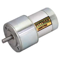 AMETEK Pittman Gearmotor, 24VDC, 127rpm no load, 6.50oz/in tor const, .13/5.19A, 38.3 ratio