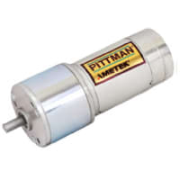 AMETEK Pittman Gearmotor, 19.1VDC, 128rpm no load, 3.06oz/in tor const, .14/1.76A, 60.5 ratio