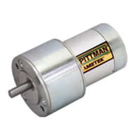 AMETEK Pittman Gearmotor, Brush, 24VDC, 218.4:1 Ratio, 500 oz-in Torque