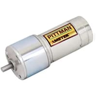 AMETEK Pittman Gearmotor, 12VDC, 75rpm no load, 3.09oz/in tor const, .18/2.77Am 60.5 ratio