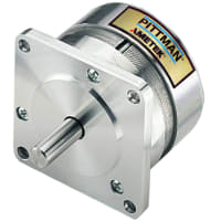 AMETEK Pittman BrushlessDC Servo Motor, 2.25" diameter, 24V, 37ozin @ 6110 RPM, 1000CPR encoder