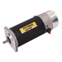 AMETEK Pittman Motor, Brush, 60VDC, 3.56 in-lb Torque, 12.7 V/krpm