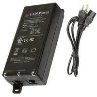 LAN-Power 1 Port Ultra High Power PoE Injector 75 Watts Watts -GIGABIT Data