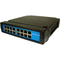 LAN-Power 8 Port PoE Injector IEEE 802.3af-15.4 Watts per port