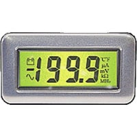 Lascar Electronics Bezel, Panel Meter Type, 2.57 in. L x 1.39 in. W x 1.10 in. H