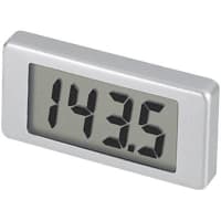 Lascar Electronics Panel Meter, Volt, Electrical, LCD, Range -1999-1999, 4 Dig, 0.5" DigH, 10-Wire