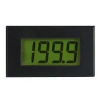 Lascar Electronics Lascar Digital Panel Voltmeter DC, LCD display 3.5-Digits +/-1 %, 72 x 40 mm