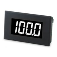 Lascar Electronics Voltmeter; Black LCD w/Blue LED Backlight; 3.5 Digits; 4.75-7.5VDC; Bezel Mnt