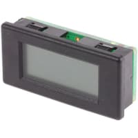 Lascar Electronics Lascar Digital Panel Voltmeter DC, LCD display 3.5-Digits +/-1 %, 33 x 15 mm