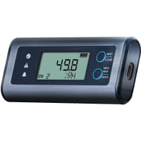 Lascar Electronics Temperature & Humidity Data Logger, USB, -0.4 to 131+ Deg F, EasyLog Series