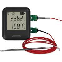 Lascar Electronics Data Logger, Cryogenic Vaccine Temp, 21CFR, Ultra Low Temp, WIFI, 1.8C Accuracy