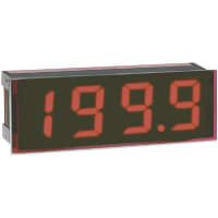 Lascar Electronics Panel Meter, Volt, Elec, LED, Range 200mVDC, 0.56" DigH, Dim 2.17"Lx0.93"Wx0.84"H