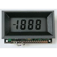 Lascar Electronics Lascar Digital Panel Voltmeter DC, LCD display 3.5-Digits +/-1 %, 62 x 32 mm