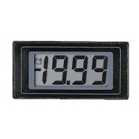 Lascar Electronics Lascar Digital Panel Voltmeter DC, LCD display 3.5-Digits +/-1 %, 45 x 22.2 mm