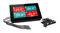 Lascar Electronics Four-Channel Temperature Data Logger with 4.3" Capacitive Touch Display