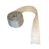 Leader Tech / FerriShield Mesh Tape, 50'x0.5"x0.02":(15.2mx12.7mmx0.51mm), Tin Plated Steel, 6000 Series