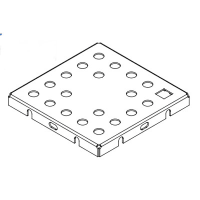 Leader Tech / FerriShield SMS, 0.75X1.178X0.118--SURFACE MOUNT SHIELD COVER-Bulk