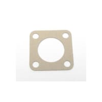 Leader Tech / FerriShield Ag/Al Filled Silicone Flange Mount Connector Gasket; Shell Size 6