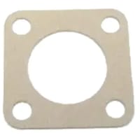 Leader Tech / FerriShield Ag/Al Filled Flourosilicone Flange Mount Connector Gasket; Shell Size 25