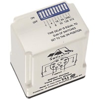 Amperite Relay SS Digital CMOS DPDT On Delay 10 A 12V DC .1 to 10 Sec