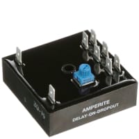 Amperite RelayCMOS DigitalDelay-on-dropout DPDT24V DC4AKnob 1 - 10 Min., HDOD Series