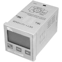 Amperite Relay, 3 A, 0.02 to 9999 sec., Octal Plug In, On Delay, SPDT, 1 Sec., 5 VA