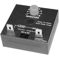 Amperite Relay, 1 A Steady State, 0.1 to 8 Min, 1/4 in. Quick Connect Terminals, -20 C