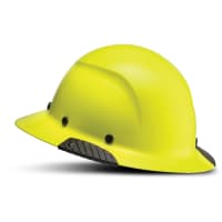 Lift Safety Fiber Resin Full Brim Hard Hat (Yellow) DAX