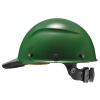 Lift Safety Fiber Resin Cap Brim Hard Hat (Green) DAX