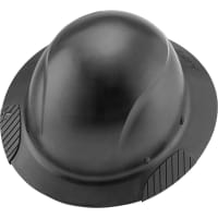 Lift Safety Fiber Resin Full Brim Hard Hat (Black) DAX