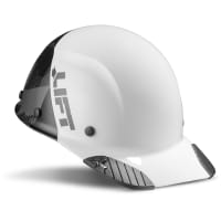 Lift Safety Carbon Fiber Cap Brim 50-50 Hard Hat (White/Black Camo) DAX