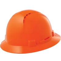 Lift Safety Full Brim Vented Hard Hat (Orange) Briggs