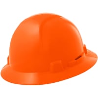 Lift Safety HARD HAT HIVIZ ORANGE (HZO) - FULL BRIM - TYPE 1, CLASS E Briggs