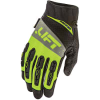 Lift Safety Glove (Hi-Viz)- Genuine Leather Anti-Vibe (Medium) TACKER