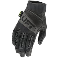 Lift Safety Glove (Black/Black)- Genuine Leather Anti-Vibe (Small) TACKER