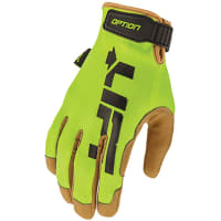 Lift Safety Glove (Hi-Viz)- Synthetic Leather with Air Mesh (Small( OPTION