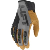 Lift Safety Glove (Grey/Black)- Dual Layer Fused Silicone (Medium) HANDLER