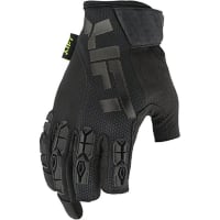 Lift Safety Glove (Black/Black)- Fingerless (Small) TIM FRAMED