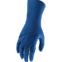 Lift Safety Disposable Latex 15 Mil Blue Glove L-FLEX (Qty 50) Medium