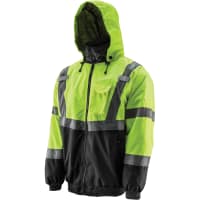 Lift Safety High Visibility Bomber Jacket (Hi-Viz/Black) Medium LIFT Viz-Pro